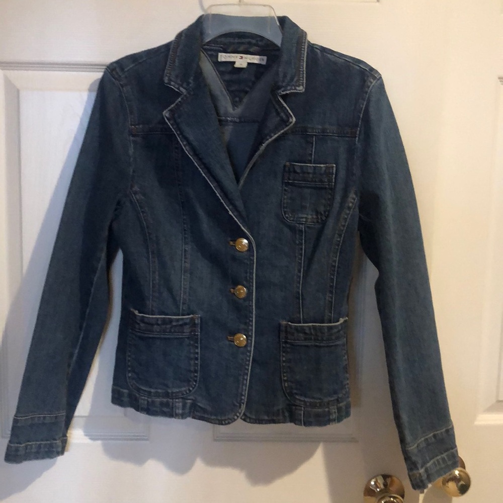 Tommy Hilfiger denim blazer